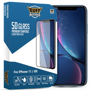 Buff iPhone 11 / XR   5D Glass Ekran Koruyucu